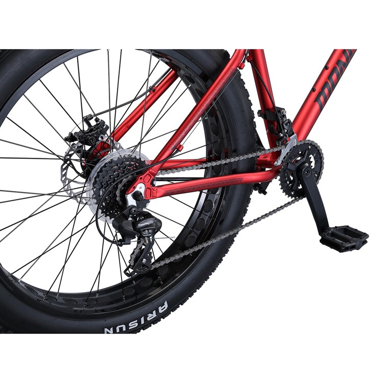 26 Inch Mongoose Fat Tire Bike Fat Tire Bike Adult Men Bicycle 26