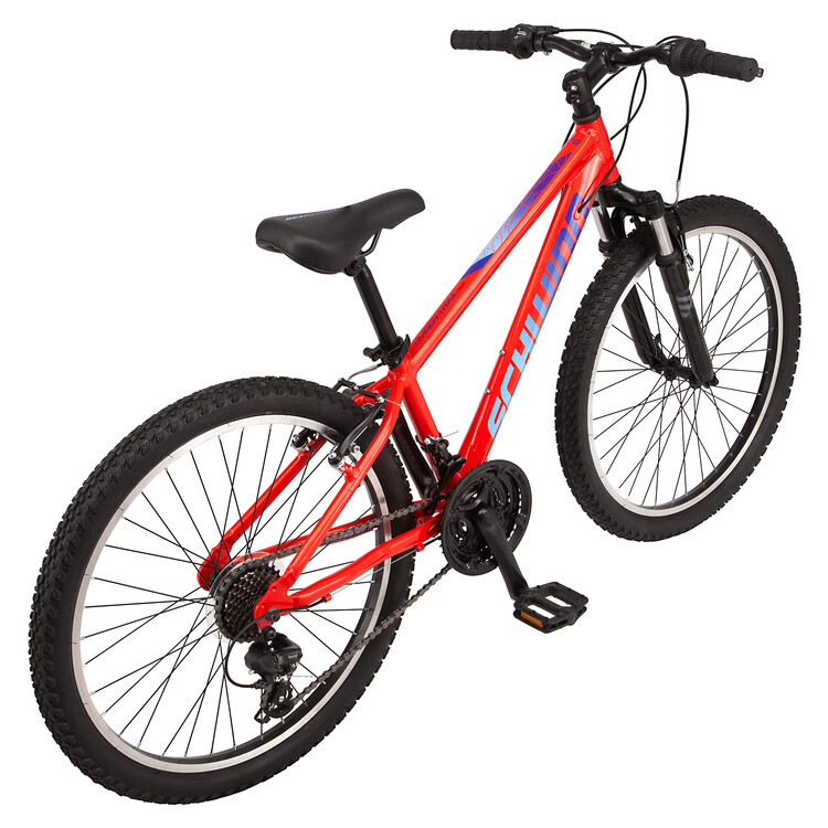 Schwinn Timber Trail ALC Mountain Bike, 24-Inch Wheels, 21 Speeds, Red - OJCommerce.com Schwinn Timber Trail ALC Mountain Bike, 24-Inch Wheels, 21 Speeds, Red - OJCommerce.com
