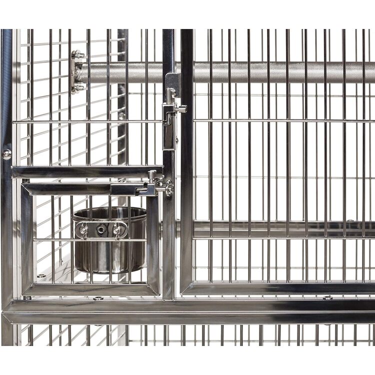 Prevue Pet Products Stainless Steel Bird Cages - Products - OJCommerce.com