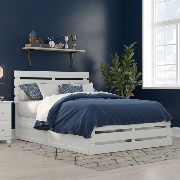 AFI Furnishings Oxford Platform Bed - Thumbnail 4