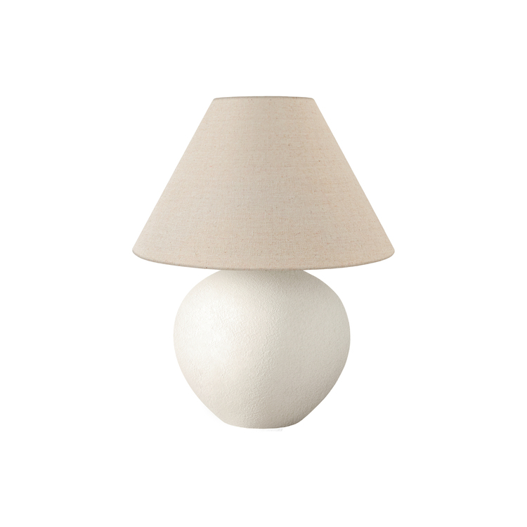 Monarch Specialties Lighting, 16"h, Table Lamp, Cream Shade, Cream Ceramic, Contemporary - Image 2