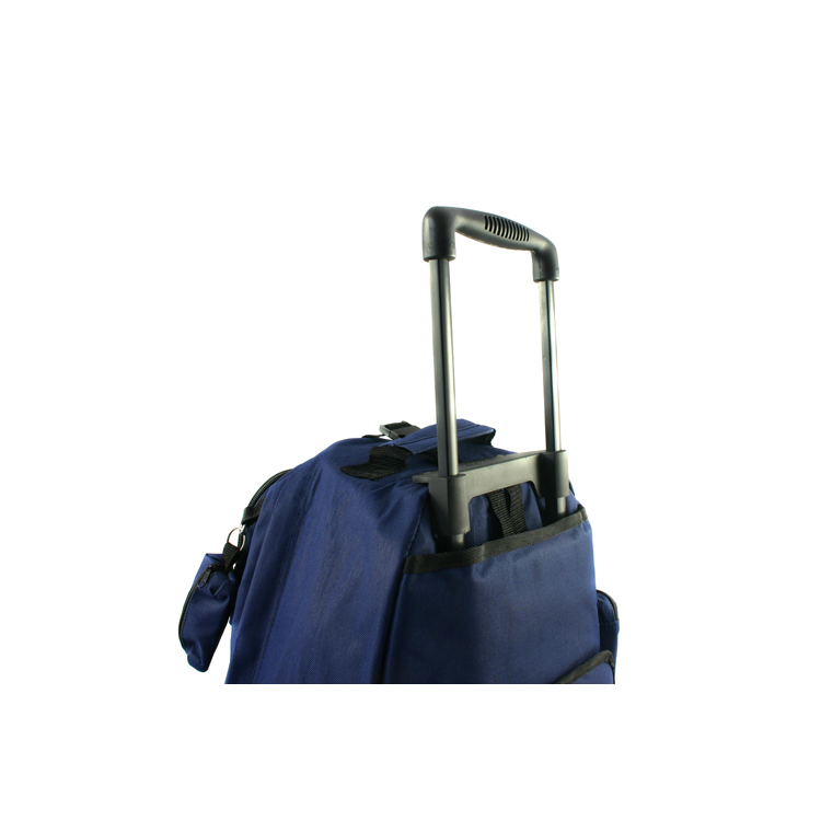 Transworld Deluxe 22-Inch Carry-On Rolling Backpack - Navy, Blue Transworld Deluxe 22-Inch Carry-On Rolling Backpack - Navy, Blue
