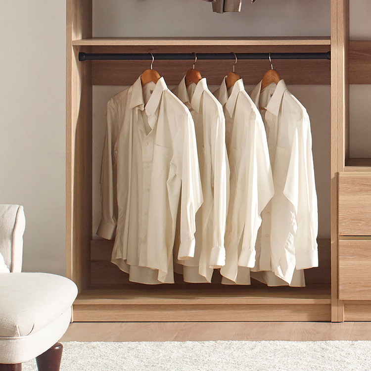 Klair Living Prosper Closet System, Freestanding Walk in Wood with