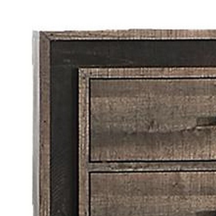 knee length dresses for ladies Benzara Shannon 45 Inch Tall Dresser Chest, Wood, Metal Handles, 4 Drawers,  Brown main image 0