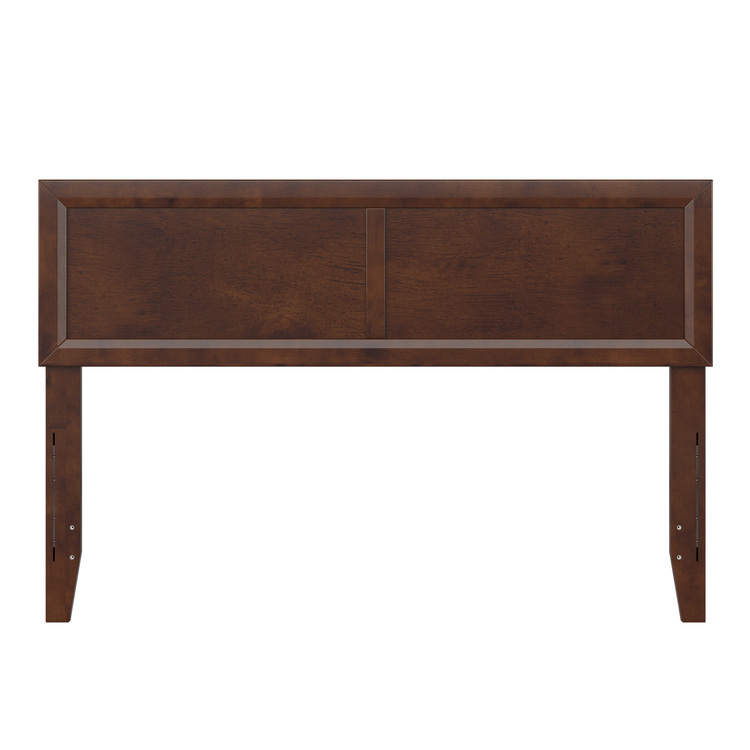 AFI, Sophia Adjustable Modern Full Wood Headboard, Walnut - Image 6