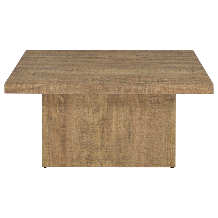 Coaster Devar Square Engineered Wood Coffee Table Mango - Image 2