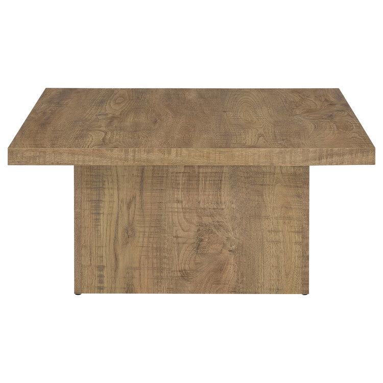 Coaster Devar Square Engineered Wood Coffee Table Mango - Image 3