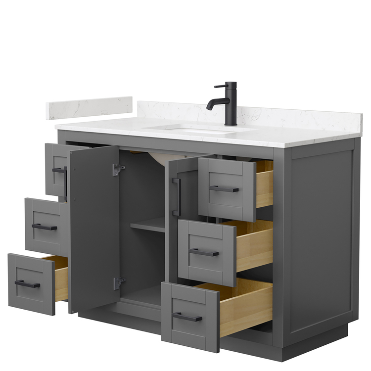 Miranda 48 Inch Single Bathroom Vanity - Thumbnail 2