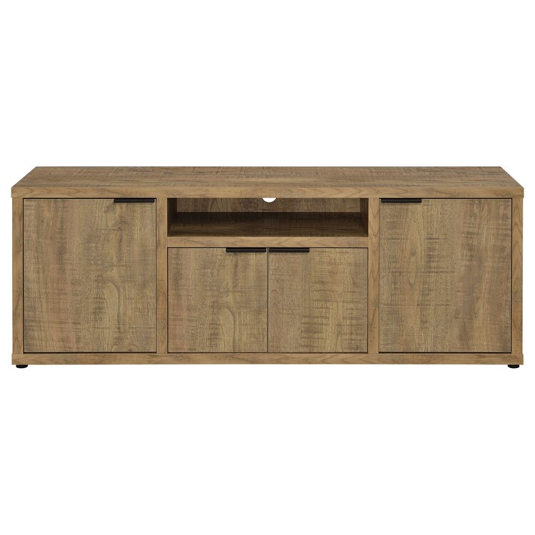 Benjara TV Entertainment Console with Media Tower - Thumbnail 3