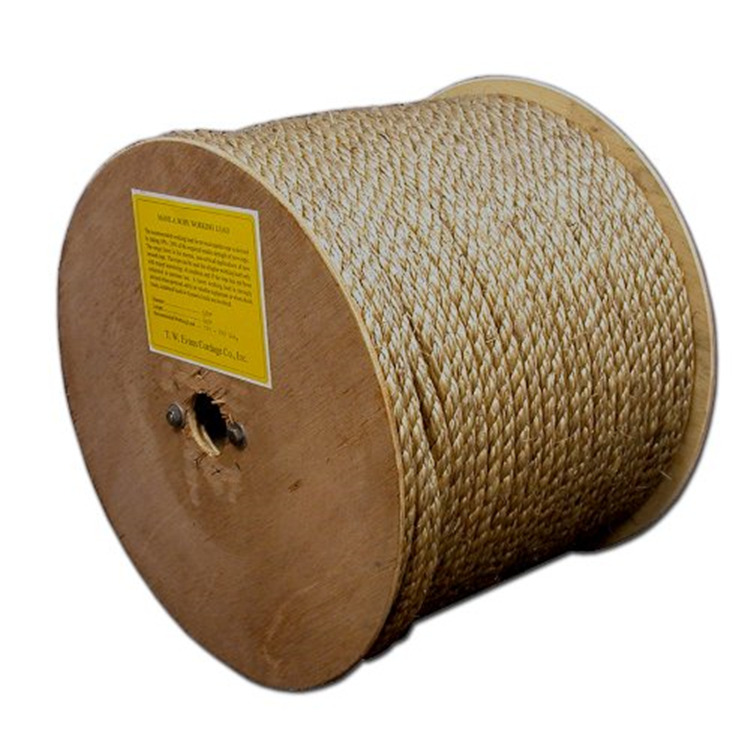 T.W . Evans Cordage Manila Rope 1/2" x 600ft - Natural Fiber Cordage image - 1