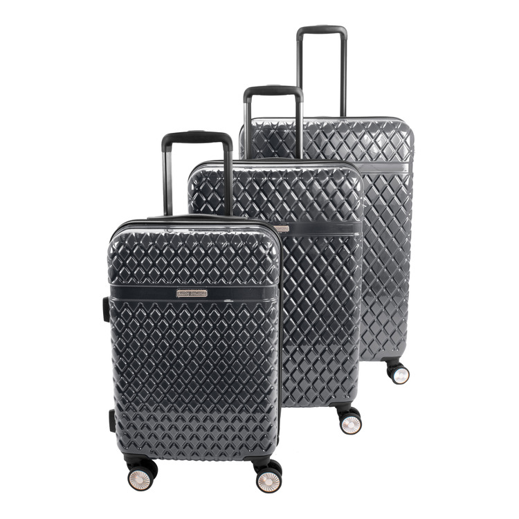 Kathy Ireland Yasmine 3-Piece Hardside Luggage Set - OJCommerce.com
