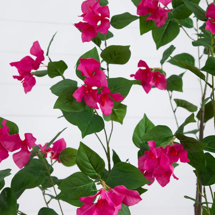 Nearly Natural 7ft. Artificial Minimalist Bougainvillea Tree - Thumbnail 3