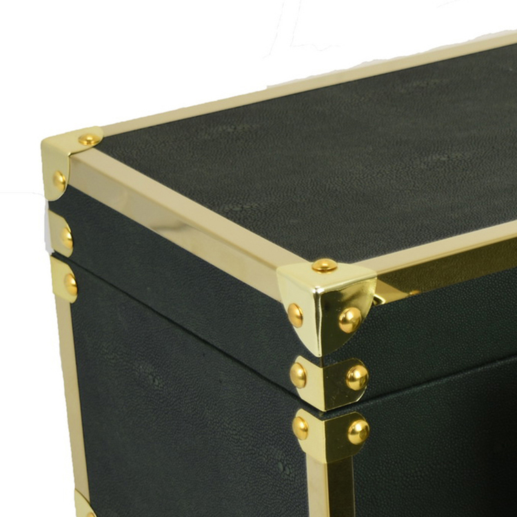 Benjara Mecca Storage Box Set of 2 - Thumbnail 3