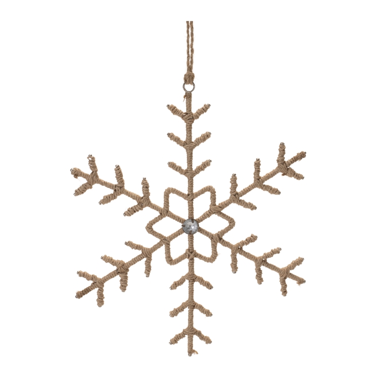 Melrose International Snowflake Ornament - Thumbnail 3