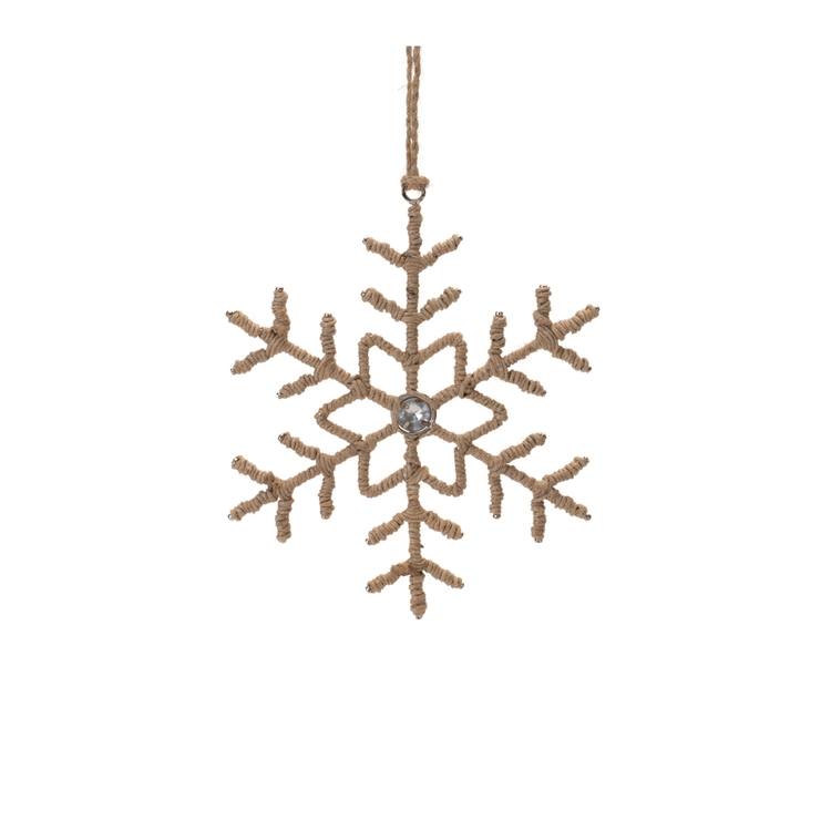 Melrose International Snowflake Ornament - Thumbnail 4