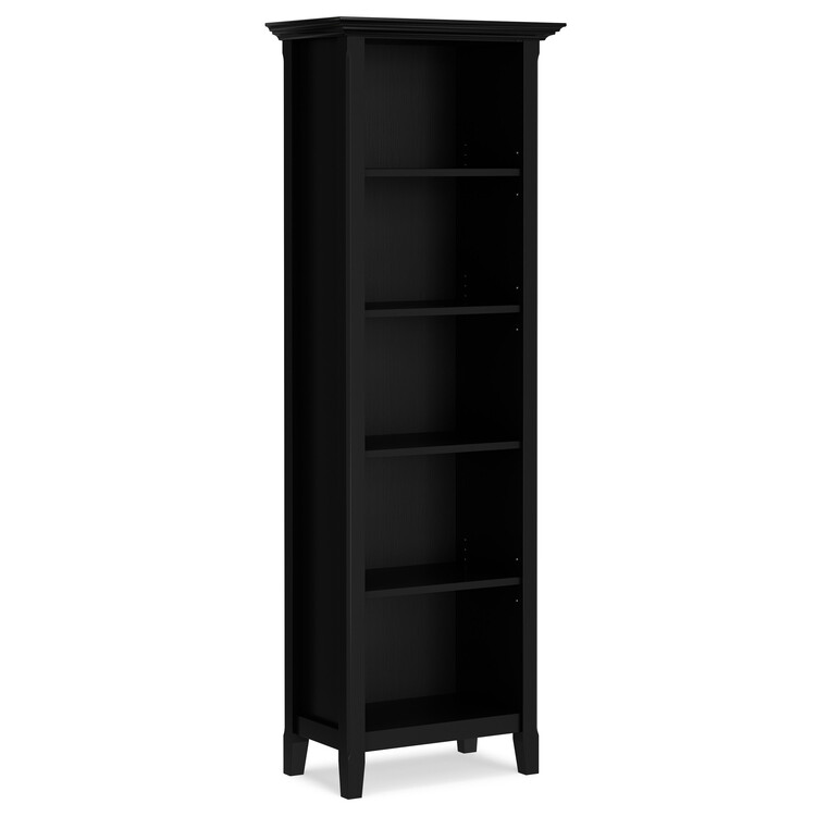 Simpli Home Amherst TV Stand and Bookcase - Thumbnail 3