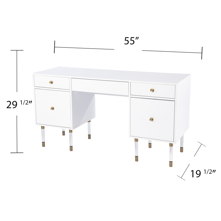 SEI Furniture Helston Desk - Thumbnail 4