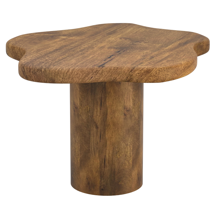 !nspire Mango Wood Coffee Table - Mid-Century Modern - Walnut Finish image - 1