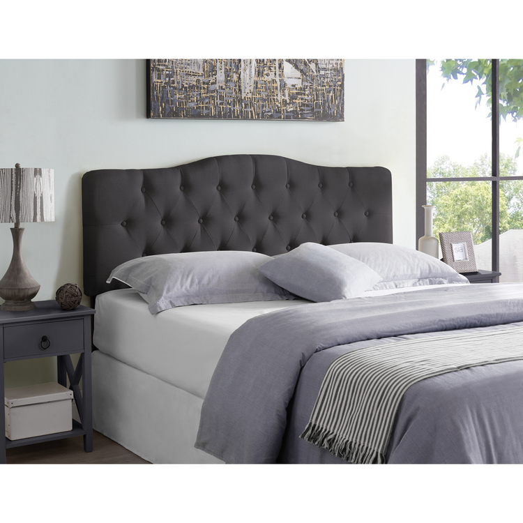Size: Queen Finish: Dark Gray