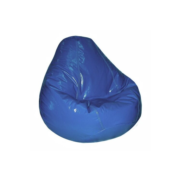 Wetlook Vinyl Adult Pure Bead Bean Bag Nautical Blue image - 1
