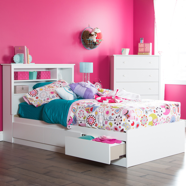 South Shore Mate's Platform Storage Bed