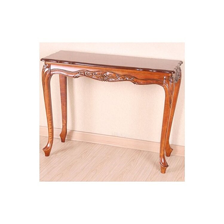 International Caravan Carved Wood Console Table - Hallway & Lamp Table image - 1