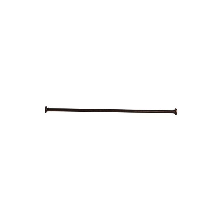 36 Inch Solid Brass Straight Shower Rod - Barclay Products image - 1