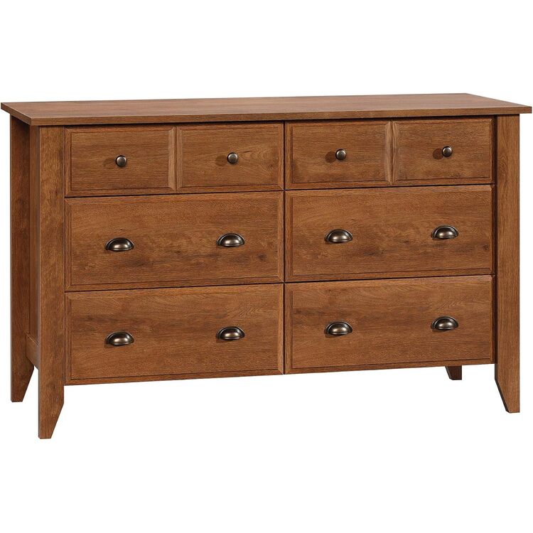 sauder brown dresser Shoal Creek 6-Drawer 30luckysale25 Blue Chambray Shirt dress Size:5-6y 31.06 H x 60.71