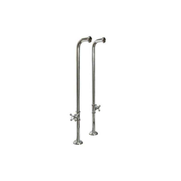 Freestanding Tub Installation Supplies with Wall Mount Faucets - Barclay Products image - 1