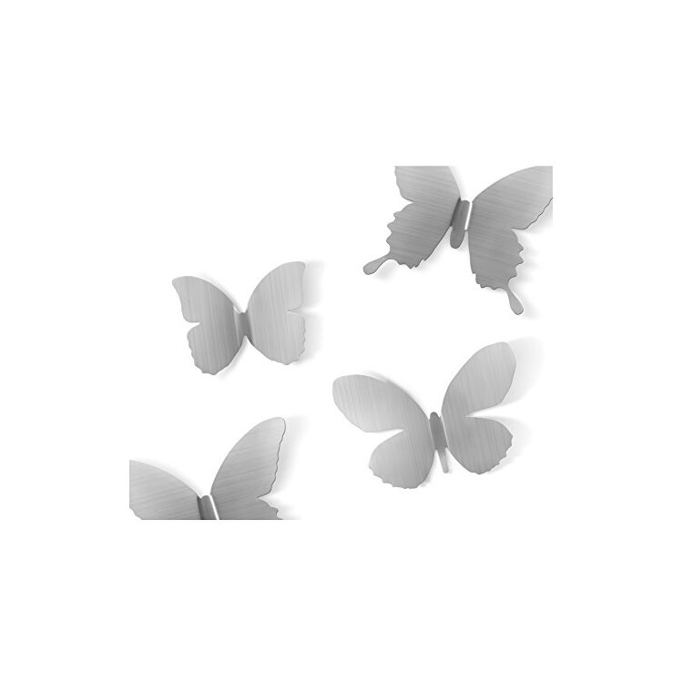 Mariposa Metal Wall Décor, Set of 9 image - 1