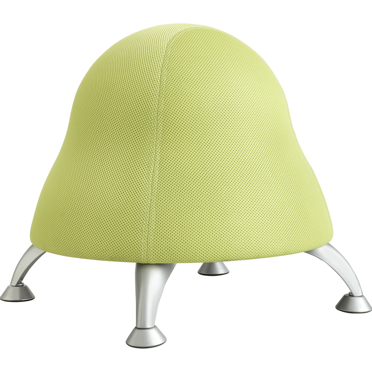 Anti-Burst Exercise Ball Chair for Kids Black Color 17 Seat Height - Safco image - 1