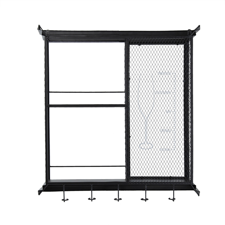 A&B Home Floating Wine Bar Shelf - Thumbnail 2