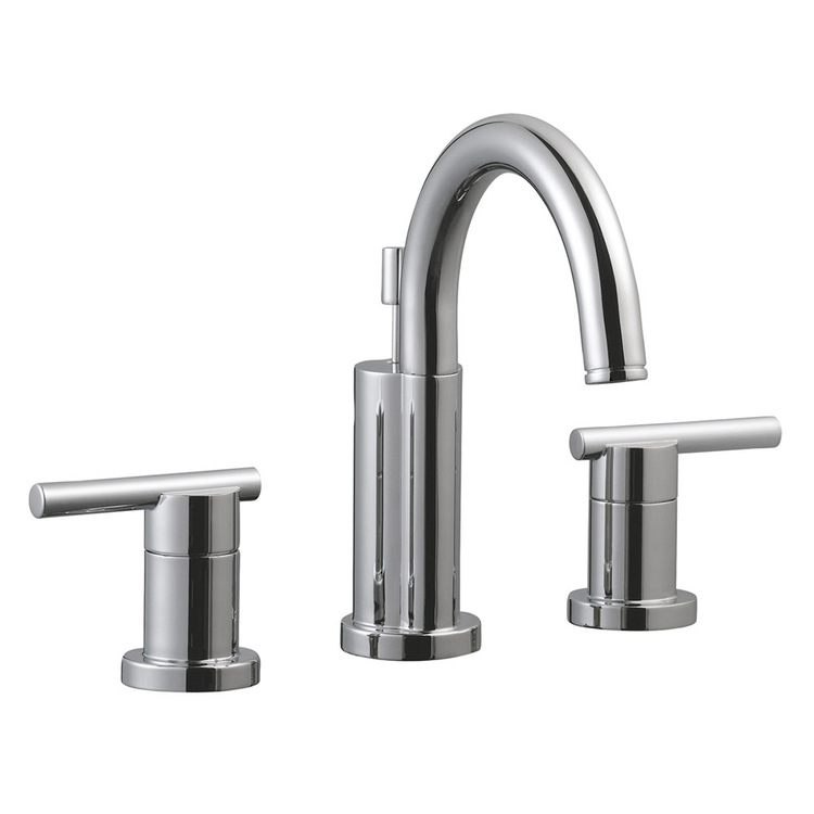 Design House 525741 Geneva Modern Widespread 2-Handle Bathroom Faucet, Polished Chrome image - 1