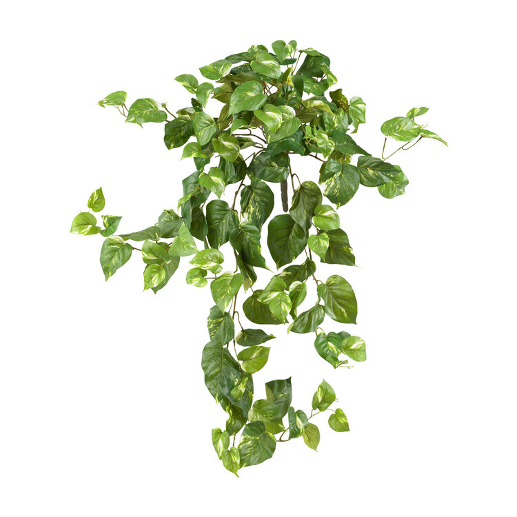 Hanging Bush 40 Inch - Mountain Lodge Decor, Lush Greenery Waterfall ...