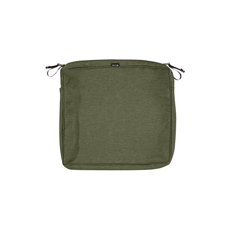 Montlake FadeSafe Rectangular Patio Dining Seat Cushion Slip Cover
