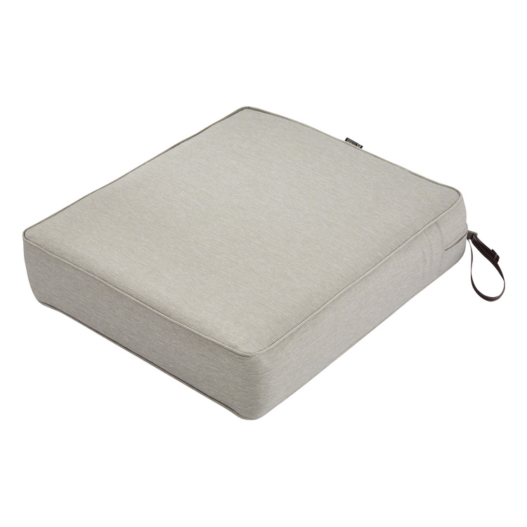 Heavy Duty Outdoor Patio Cushion 5 Thick Heather Grey image - 1