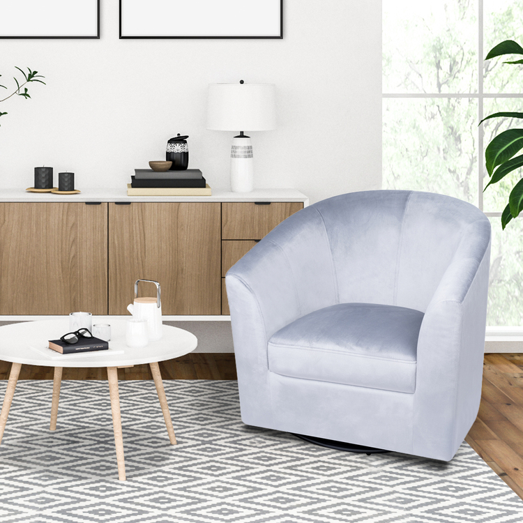 Ariana Swivel Barrel Accent Chair