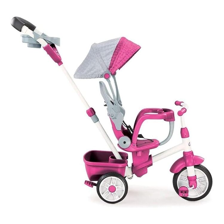 Little Tikes 4-in-1 Kids Trike - Convertible Trike with Canopy & Adjustable Seat image - 1