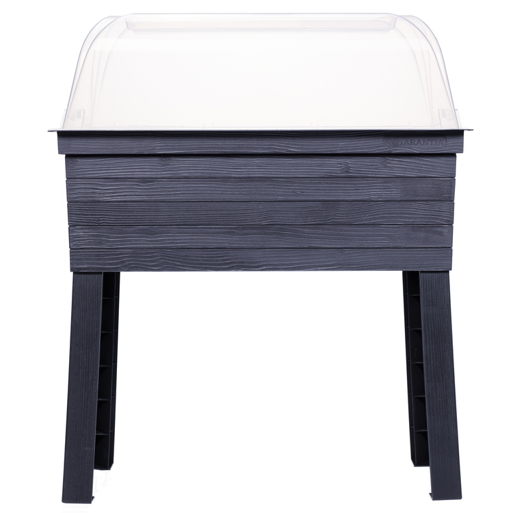 Balcony Raised Bed Planter with Cover