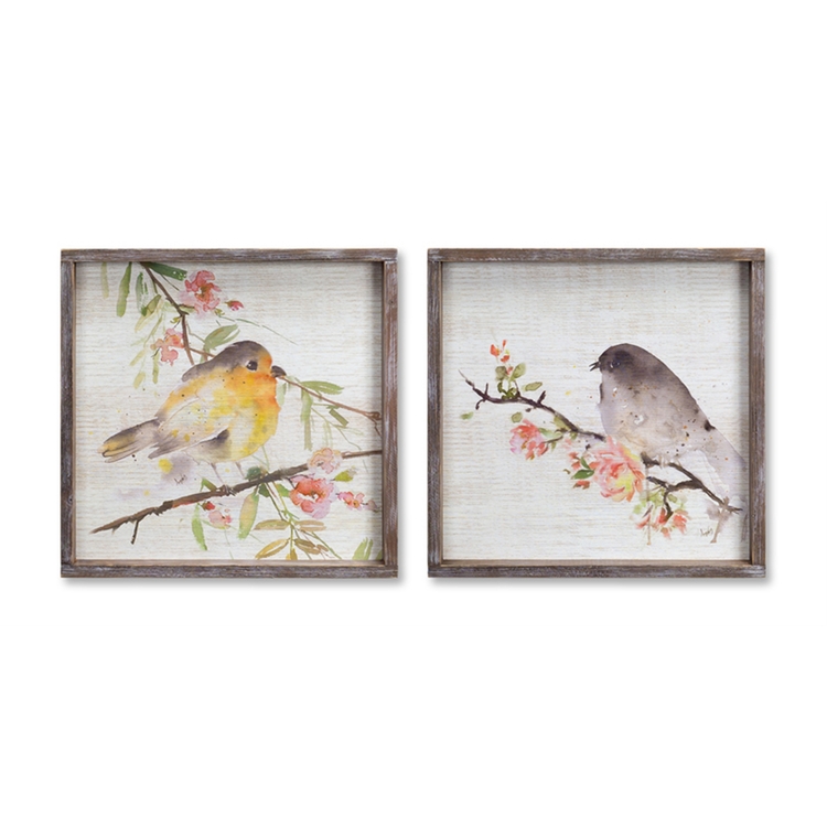Melrose International Bird Plaque
