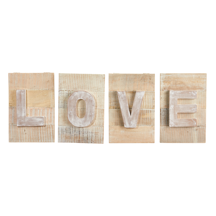 Nearly Natural 40in. Rustic Farmhouse LOVE Wall Art Decor image - 1