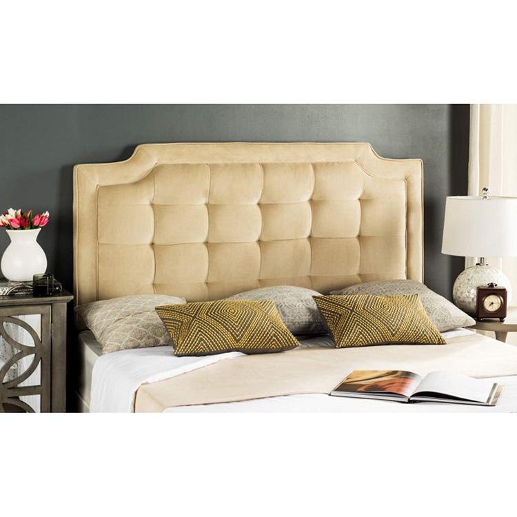 Safavieh Tufted Linen Headboard - Thumbnail 3
