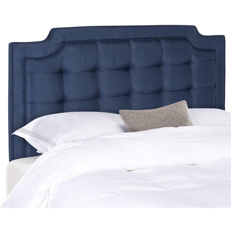 Safavieh Tufted Linen Headboard - Thumbnail 2