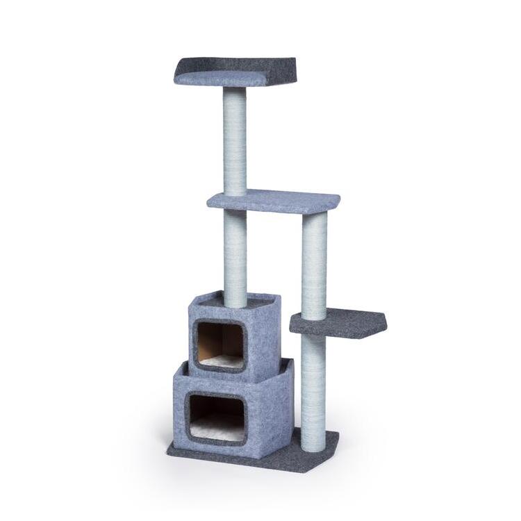 Prevue Pet Products Cat Tree Tower with Scratching Posts & Hideaway - Sky Tower image - 1