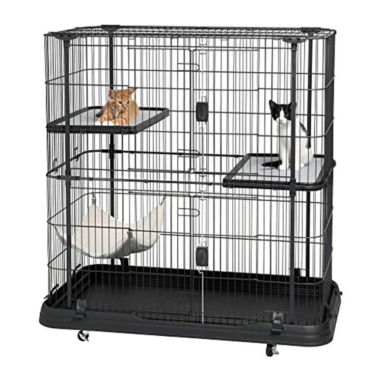 Prevue Pet Products Deluxe Cat Home - 3 Level Cat Cage by Products image - 1
