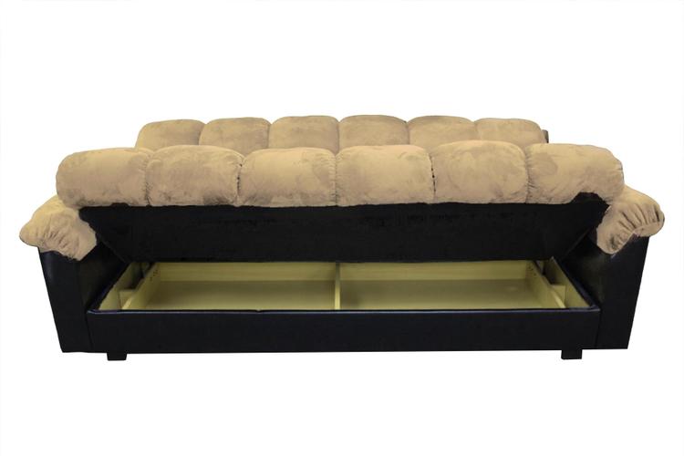 Milton Green Stars London Storage Futon Sofa Bed with Champion Fabric