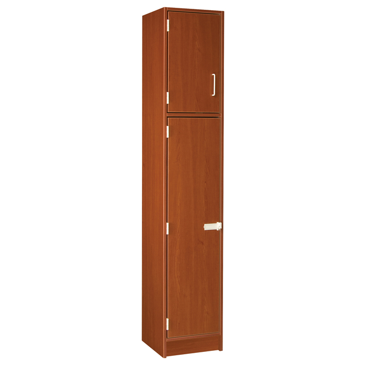 ID Systems 84" High Single Locker Storage with Upper & Lower Secured Storage-16" D x 18" W x 84" H image - 1