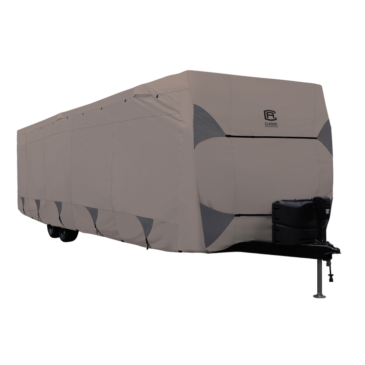 22 - 24 ft Travel Trailer Cover for Large RVs and Motorhomes - Classic Accessories image - 1