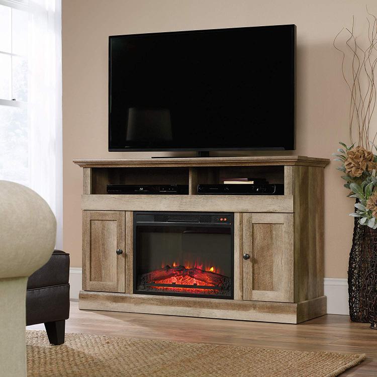 Sauder Cannery Bridge Entertainment/Fireplace Credenza - Thumbnail 4