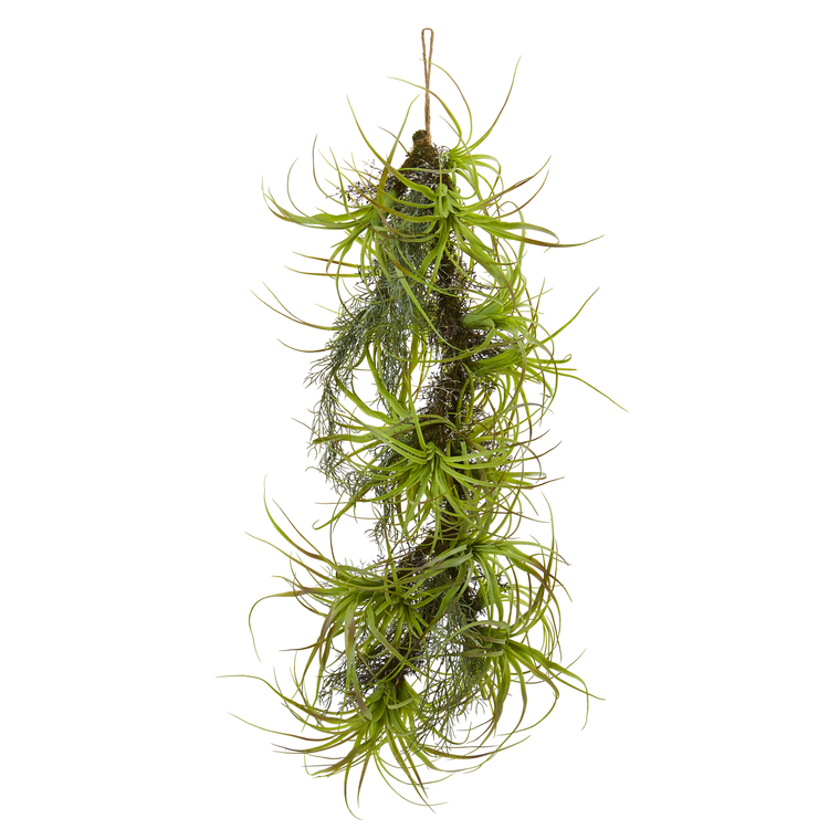 Nearly Natural 48in. Air Plant Artificial Hanging Plant image - 1